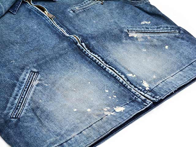 ��Sugar��Co./���奬������ɥ�����2025SS��Denim Windproof Jacket��Workers Wash��/�ǥ˥०����ɥץ롼�ե��㥱�åȡɥ�����������å���ɡ�(SGR-JK22U)