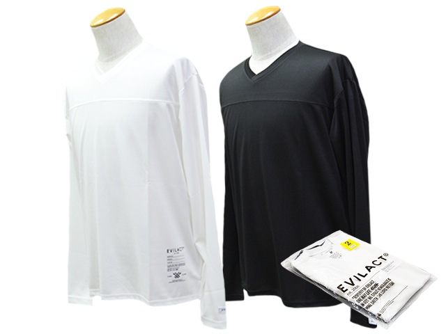 2���ȡ�EVILACT/�����֥륢���ȡ�2025SS��2 Pack Tech L/S Tee/2�ѥå��ƥå����󥰥��꡼��Tee��(EA-2P-TLS)