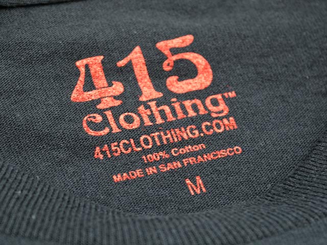 全2色【415 CLOTHING/415クロージング】「Printed L/S Tee”FRISCO #1