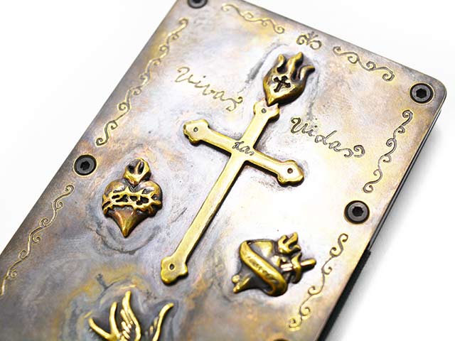 ��galcia/���륷���ۡ�Cross&Swallow Brass Money Clip&Card Case/������&��������֥饹�ޥ͡�����å�&�����ɥ�������(25MCB002)
