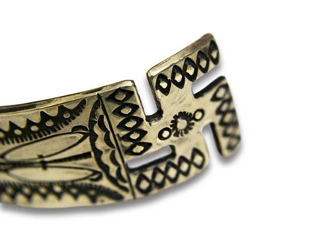 CHOOKE/硼ۡSwastika Sheet Stamp Bangle/凉ƥȥץХ󥰥(B-11)<br><br>(ɥ/ƥ/ơ/ͥƥ֥꡼/꡼/ϡ졼/ᥫ/ץ쥼/WOLF PACK/եѥå)