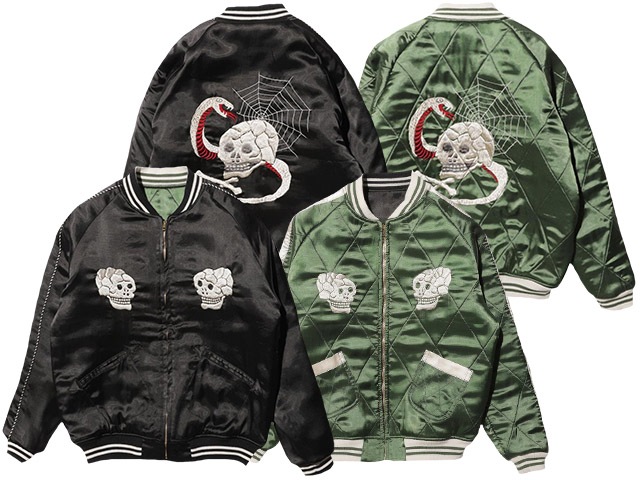 ��2����JELADO/�����顼�ɡ�2026AW��Skull Snake Souvenir Jacket/�����륹�͡��������٥˥����㥱�åȡ�(JP23423)��ͽ����/2026ǯ12-1������ͽ���