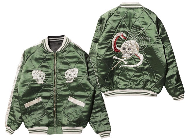 ��2����JELADO/�����顼�ɡ�2026AW��Skull Snake Souvenir Jacket/�����륹�͡��������٥˥����㥱�åȡ�(JP23423)��ͽ����/2026ǯ12-1������ͽ���