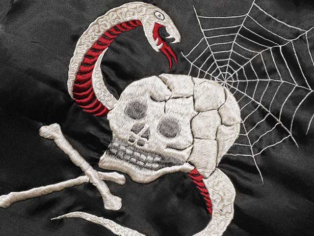 ��2����JELADO/�����顼�ɡ�2026AW��Skull Snake Souvenir Jacket/�����륹�͡��������٥˥����㥱�åȡ�(JP23423)��ͽ����/2026ǯ12-1������ͽ���