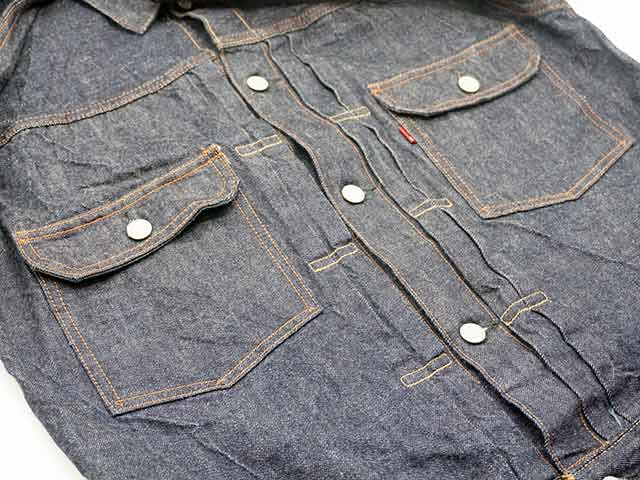 ��FULLCOUNT/�ե륫����ȡۡ�2nd Model Denim Jacket��Double Flap Pocket��/������ɥ�ǥ�ǥ˥ॸ�㥱�åȡɥ��֥�ե�åץݥ��åȡɡ�(2102W/13.7oz)