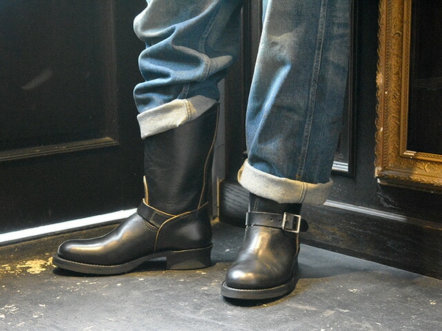 ��Makers/�ᥤ�������ۡ�11inch Engineer Boots��Narrow Toe��/11��������󥸥˥��֡��ġɥʥ����ȥ��� ��(HORSE BUTT)<br>(���󥸥˥��֡���/����֡���/�ɥ쥹���塼��/���ᥫ��/�ϡ��졼/�ۥåȥ��å�/JELADO)