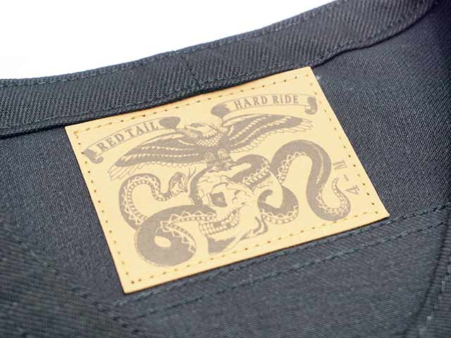 ��2����RED TAiL/��åɥƥ���ۡ�Cross Denim Vest��4th No Collar��/�������ǥ˥�٥��ȡɥե������Ρ����顼�ɡ�