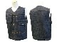 ��2����RED TAiL/��åɥƥ���ۡ�Cross Denim Vest��4th No Collar��/�������ǥ˥�٥��ȡɥե������Ρ����顼�ɡ�