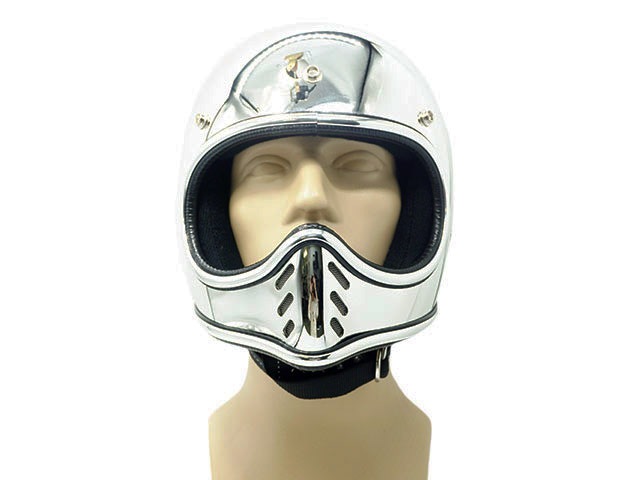 No Budz/ノーバッズ】「Burst Helmet”Chrome Cross”/バースト