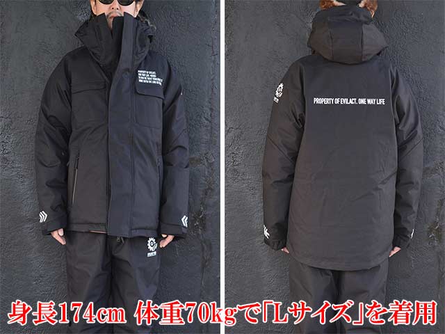 ��EVILACT/�����֥륢���ȡ�2024AW��Level.7 Jacket/��٥�7���㥱�åȡ�(EA24-ACT2-J04)