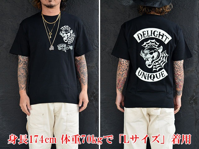 DELIGHT UNIQUE/ǥ饤ȥˡۡCrew Neck S/S TeePanther/롼ͥå硼ȥ꡼Teeɥѥ󥵡ɡ