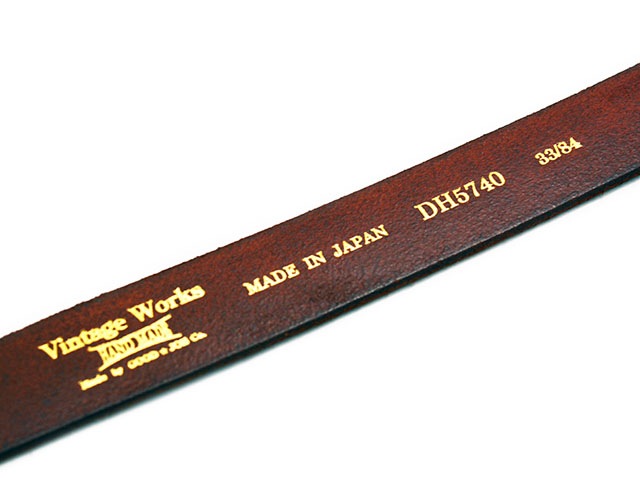 ��Vintage Works/������ơ���������ۡ�Teacore Western Narrow Benz Belt��5740��/��ĥ���������ʥ����٥󥺥٥�ȡ�5740�ɡ�(DH5740)