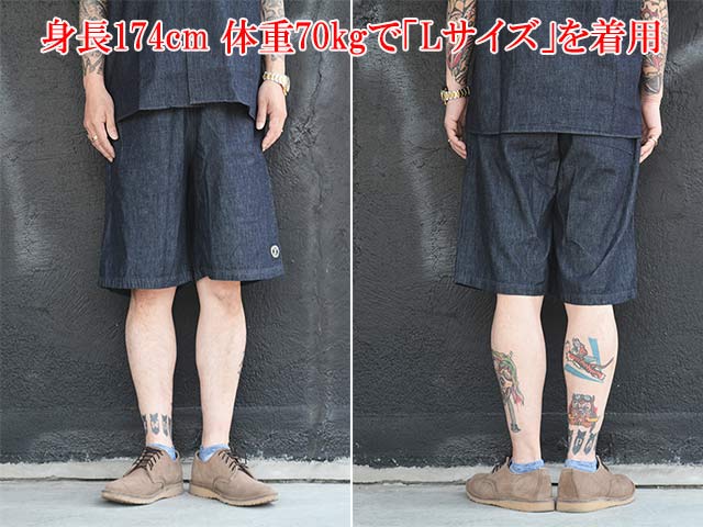 ��FULLCOUNT/�ե륫����ȡ�2026SS��Denim Resort Shorts/�ǥ˥�꥾���ȥ��硼�� ��(1143-2)