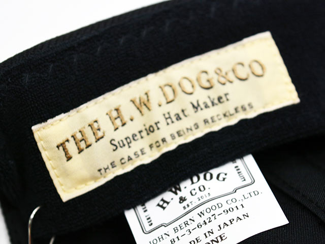 ��3����THE H.W.DOG&CO./�ɥå�����ɥ�����2026SS��Summer Wool Box Cap/���ޡ�������ܥå�������åס�(D-01144)
