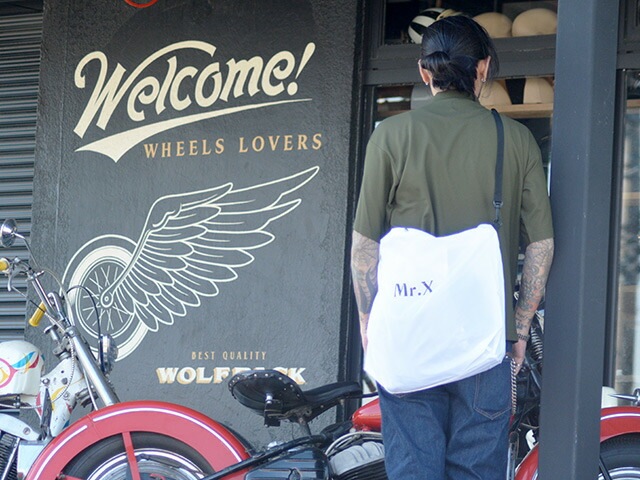 全2色【MISTER X/ミスターエックス】2022SS「RS Shoulder Bag/RS