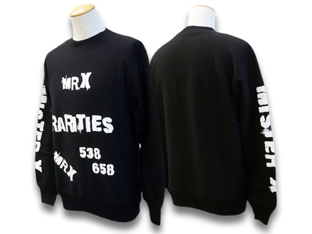 (50% OFF)��MISTER X/�ߥ��������å�����2022AW��Rarities 12oz Heavy Weight Sweat/�쥢��ƥ�����12���󥹥إӡ��������ȥ������åȡ�(22AW-MRX-03)(UNCHANGING LOVE/��������󥸥󥰥��/POP EYES/�ݥåץ�����/���ᥫ��/WOLF PACK/����եѥå�)