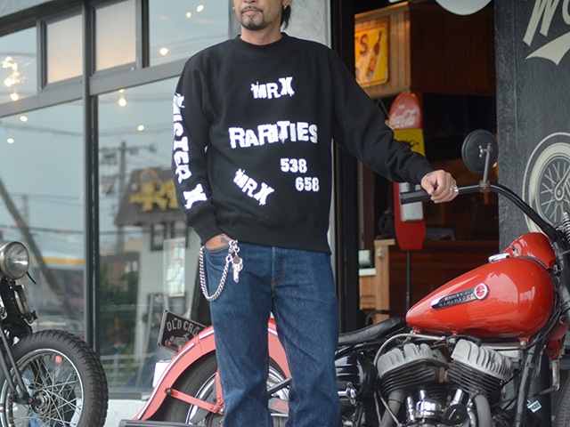 (50% OFF)��MISTER X/�ߥ��������å�����2022AW��Rarities 12oz Heavy Weight Sweat/�쥢��ƥ�����12���󥹥إӡ��������ȥ������åȡ�(22AW-MRX-03)(UNCHANGING LOVE/��������󥸥󥰥��/POP EYES/�ݥåץ�����/���ᥫ��/WOLF PACK/����եѥå�)