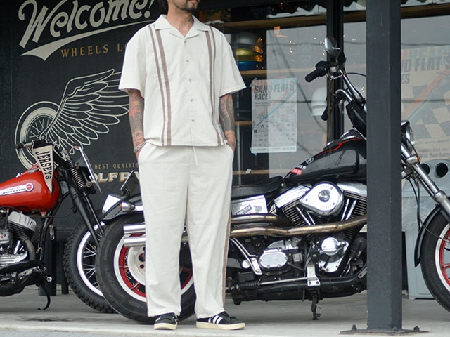 全2色【CALIFORNIA LINE/カリフォルニアライン】2023SS「Linen Line