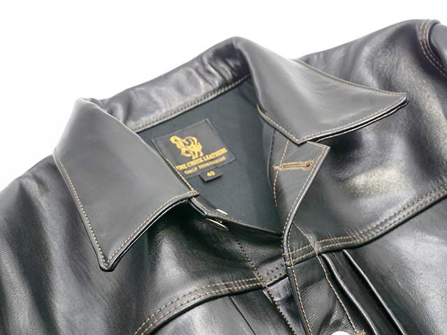 ��FINE CREEK LEATHERS/�ե����󥯥꡼���쥶�����ۡ�Leather Jacket��Virginia Beach��/�쥶�����㥱�åȡɥС����˥��ӡ����ɡ�(FCJK002)