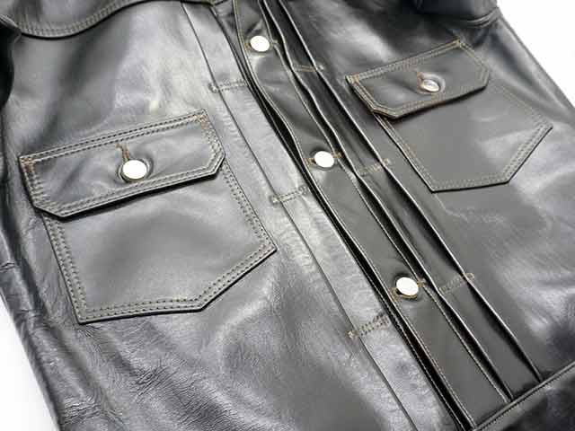 ��FINE CREEK LEATHERS/�ե����󥯥꡼���쥶�����ۡ�Leather Jacket��Virginia Beach��/�쥶�����㥱�åȡɥС����˥��ӡ����ɡ�(FCJK002)