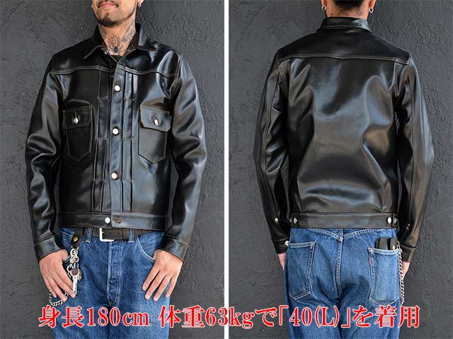��FINE CREEK LEATHERS/�ե����󥯥꡼���쥶�����ۡ�Leather Jacket��Virginia Beach��/�쥶�����㥱�åȡɥС����˥��ӡ����ɡ�(FCJK002)