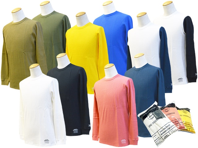50% OFF)全5色【BLUCO/ブルコ】2023AW「2Pac Thermal Shirts/2パック