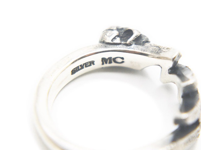 MAD CULT / マッドカルト　777 Lightning / 777ライトニング　ロゴバチカン　ペンダントトップ　PT-90 MAD CULT&frasl;マッドカルト「Narrow 777 Lightning Ring\u201dRust\u201d&frasl;ナロー777