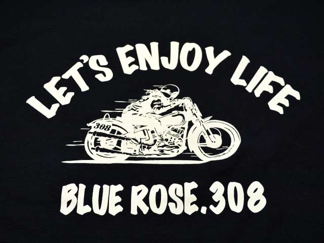 3BLUE ROSE.308/֥롼.308ۡHigh Quality Crew Neck TeeENJOY LIFE/ϥƥ롼ͥåTeeɥ󥸥祤饤աɡ