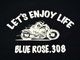 3BLUE ROSE.308/֥롼.308ۡHigh Quality Crew Neck TeeENJOY LIFE/ϥƥ롼ͥåTeeɥ󥸥祤饤աɡ