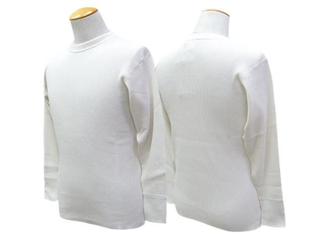 ��2����FREE WHEELERS/�ե꡼�ۥ����顼����2025FW��Crew Necked Thermal L/S Shirt/���롼�ͥå��åɥ����ޥ���󥰥��꡼�֥���ġ�(2535006)