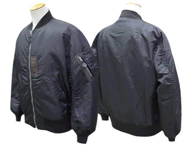 ��BUZZ RICKSON'S/�Х��ꥯ���󥺡ۡ�Type BLACK MA-1��ALBERT TURNER&CO.,INC. LONG MODEL��/�����ץ֥�å�MA-1�ɥ���С��ȥ����ʡ����󥰥�ǥ�ɡ�(BR15772)