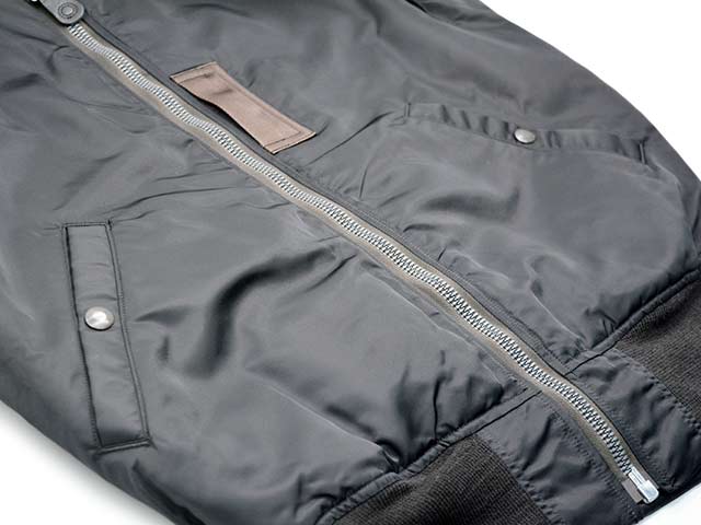 ��BUZZ RICKSON'S/�Х��ꥯ���󥺡ۡ�Type BLACK MA-1��ALBERT TURNER&CO.,INC. LONG MODEL��/�����ץ֥�å�MA-1�ɥ���С��ȥ����ʡ����󥰥�ǥ�ɡ�(BR15772)