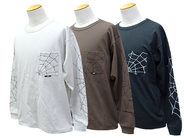 ��3����Vin&Age/������&��������2026SS��Spider Web L/S Tee/���ѥ����������֥��󥰥��꡼��Tee��(VT14)