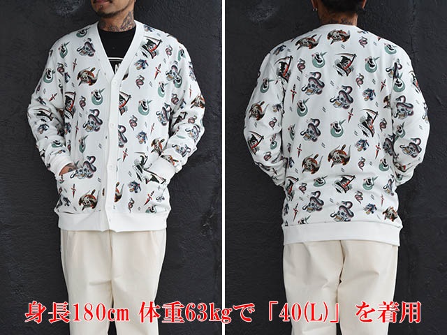全2色【SKULL FLIGHT/スカルフライト】2024SS「Allover Pattern 