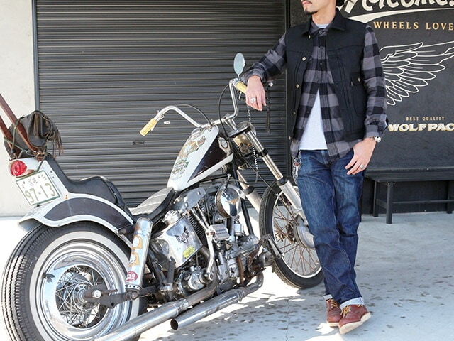 ��2����RED TAiL/��åɥƥ���ۡ�Cross Denim Vest��4th��/�������ǥ˥�٥��ȡɥե������ɡ�(RKK-342)