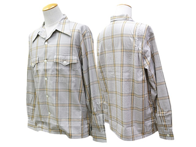 ��2����TROPHY CLOTHING/�ȥ��ե������������󥰡�2026SS��Frisco Check L/S Shirts/�եꥹ�������å����󥰥��꡼�֥���ġ�(TR26SS-402)