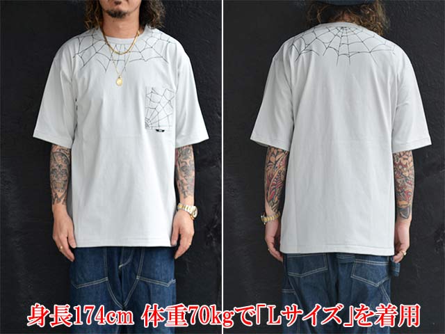 ��3����Vin&Age/������&��������2026SS��Spider Web S/S Tee/���ѥ����������֥��硼�ȥ��꡼��Tee��(VT15)