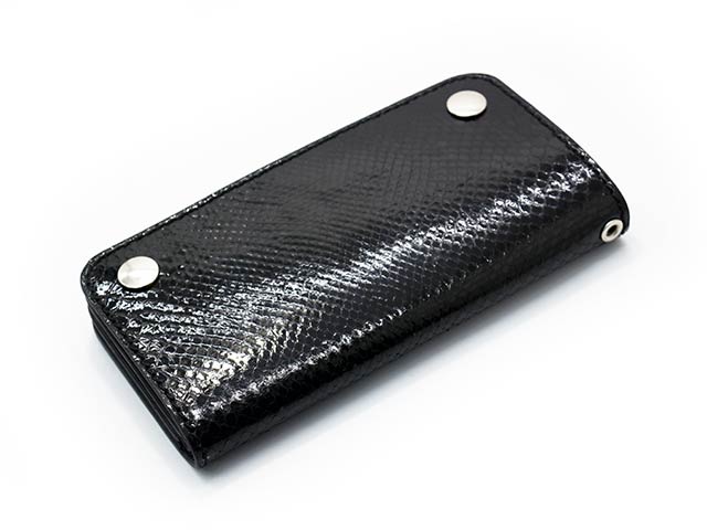 ��3����TISS CUSTOM LEATHERS/�ƥ�����������쥶�����ۡ�Diamond Python Wallet��A-1 Type��/���������ɥѥ����󥦥���åȡ�A-1�����סɡ�