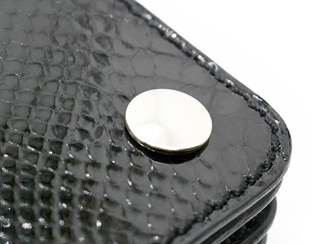 ��3����TISS CUSTOM LEATHERS/�ƥ�����������쥶�����ۡ�Diamond Python Wallet��A-1 Type��/���������ɥѥ����󥦥���åȡ�A-1�����סɡ�