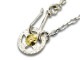 ��FIRST ARROW's/�ե������ȥ��������ۡ�Medium Necklace Chain with Medicine Wheel with K18/K18�դ���ǥ�����ۥ������դ��ߥǥ�����ͥå��쥹���������(O-062+P-077)