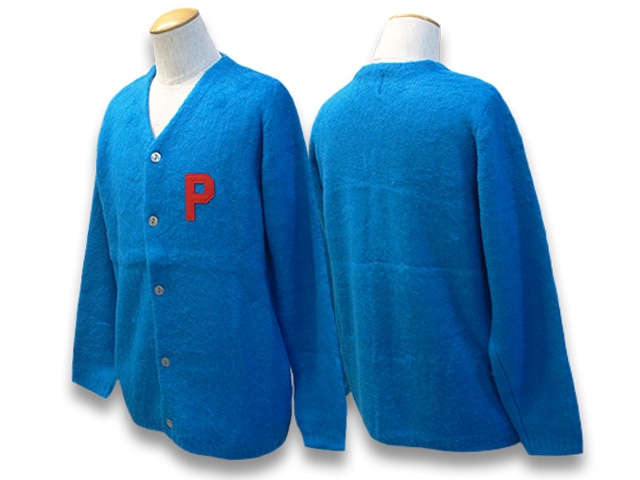 4*5様 22AW/BIG CARDIGAN/FUNKY BLUE/カーディガン 全4色【POP EYES/ポップアイズ】2022AW「Fun Club Cardigan
