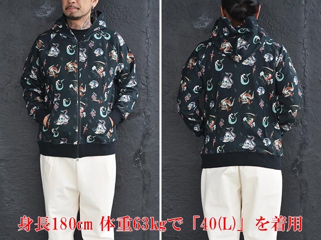 全2色【SKULL FLIGHT/スカルフライト】2024SS「Allover Pattern