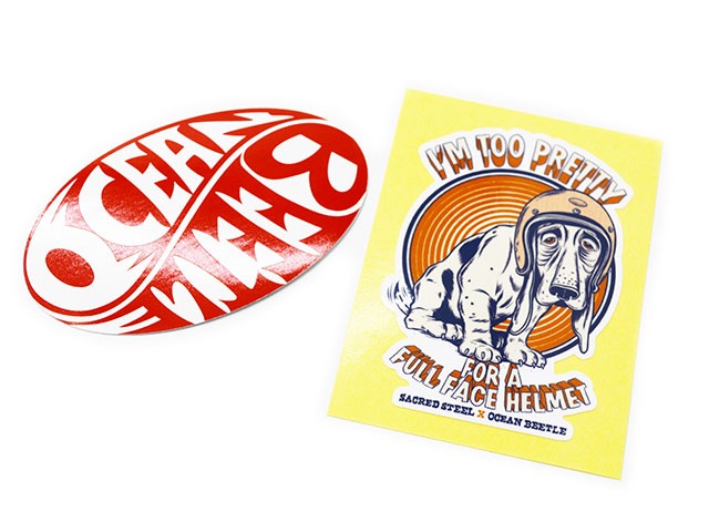 2�祻�åȡ�OCEAN BEETLE/���������ӡ��ȥ�ۡ�Beetle Sticker Set/�ӡ��ȥ륹�ƥå������åȡ�