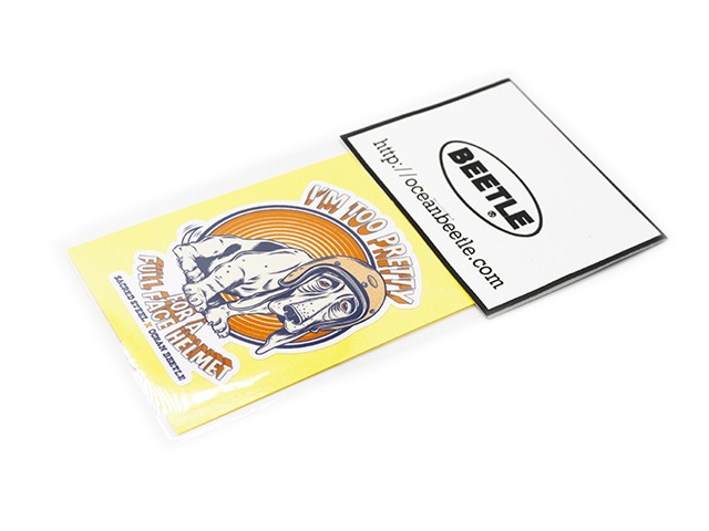 2�祻�åȡ�OCEAN BEETLE/���������ӡ��ȥ�ۡ�Beetle Sticker Set/�ӡ��ȥ륹�ƥå������åȡ�