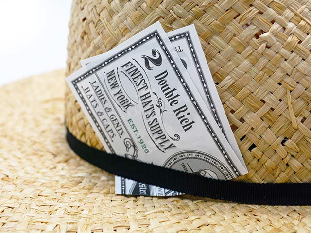 ��Mr.FATMAN/�ߥ������ե��åȥޥ��2025SS��Gambler Raffia Hat/�����֥顼��ե����ϥåȡ�(6252007)