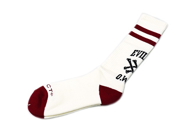 ��4����EVILACT/�����֥륢���ȡ�2025AW��Cross Bone Socks/�������ܡ��󥽥å�����(EA25-ACT2-A02)