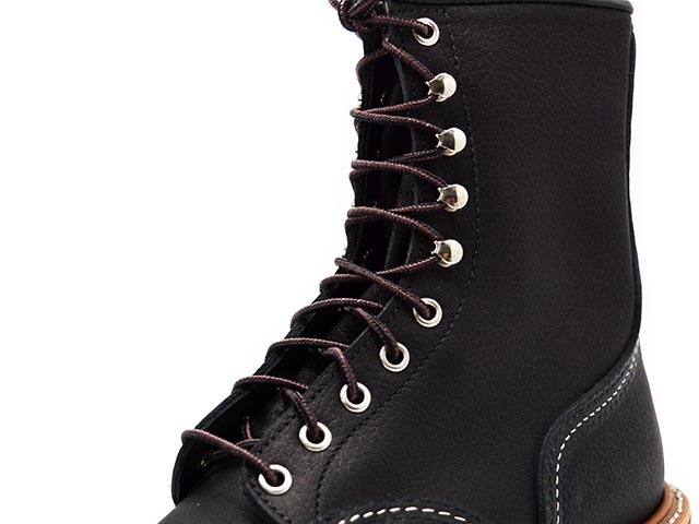 ��RED WING/��åɥ����󥰡ۡ�8 inch Logger��Non Steel Toe��/8������������ɥΥ󥹥ƥ�����ȥ��ɡ�(4501/Black Oil Slick)