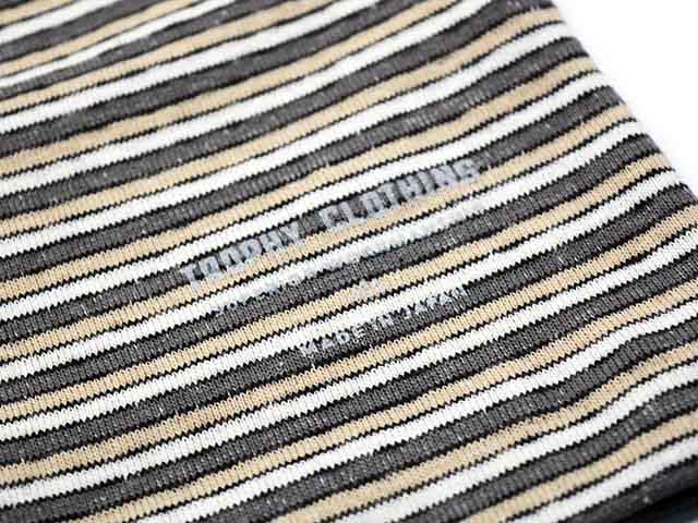 ��2����TROPHY CLOTHING/�ȥ��ե������������󥰡�2026SS��Multi Border L/S Tee/�ޥ���ܡ��������󥰥��꡼��Tee��(TR26SS-201)