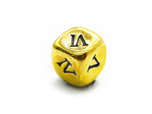��galcia/���륷���ۡ�Brass&Silver925 Dice Pendant��Swallow Right��/�֥饹&����С�925�������ڥ����ȡɥ������ �饤�ȡɡ�(20NT-DC101NSB-SW-R)