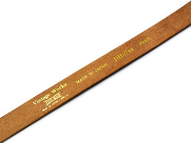 ��Vintage Works/������ơ���������ۡ�Chromexcel Leather Western Narrow Belt��5744��/�����२������쥶������������ʥ����٥�ȡ�5744�ɡ�(DH5744)